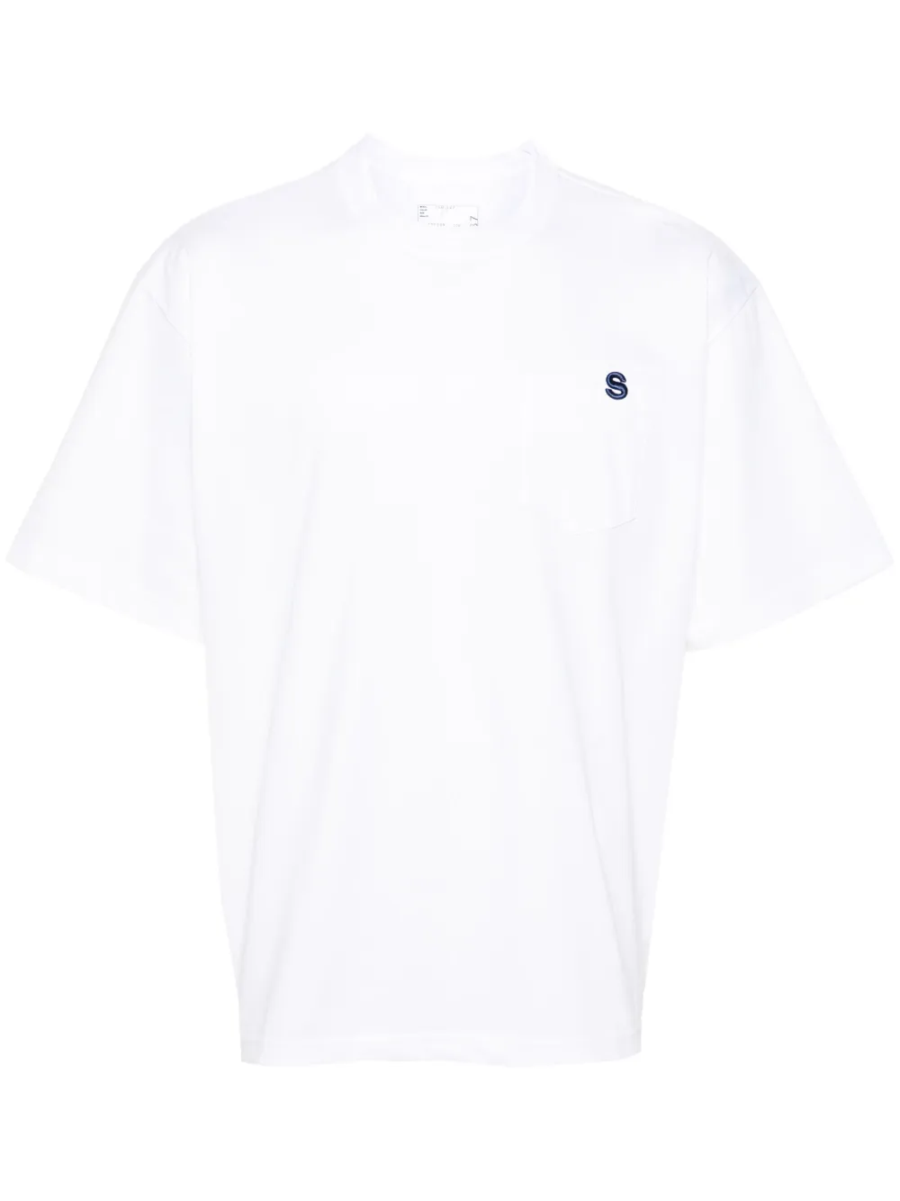 Футболка с вышитым логотипом SACAI, белый
Футболка с вышитым логотипом SACAI, белый