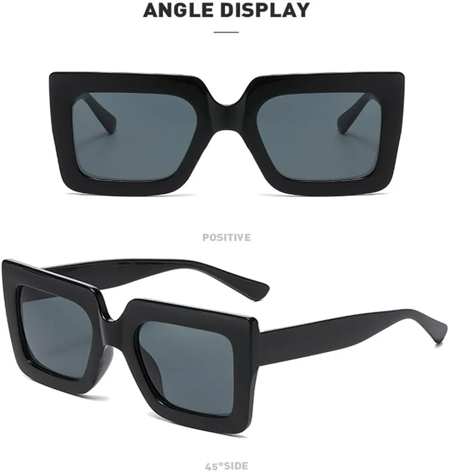 Модные солнцезащитные очки для женщин, стильные, с большой оправой, двухцветные, для мужчин, для отдыха на природе и пляже, солнцезащитные очки UV400 KTUCN, Tea Black
Модные солнцезащитные очки для женщин, стильные, с большой оправой, двухцветные, для мужчин, для отдыха на природе и пляже, солнцезащитные очки UV400 KTUCN, Tea Black