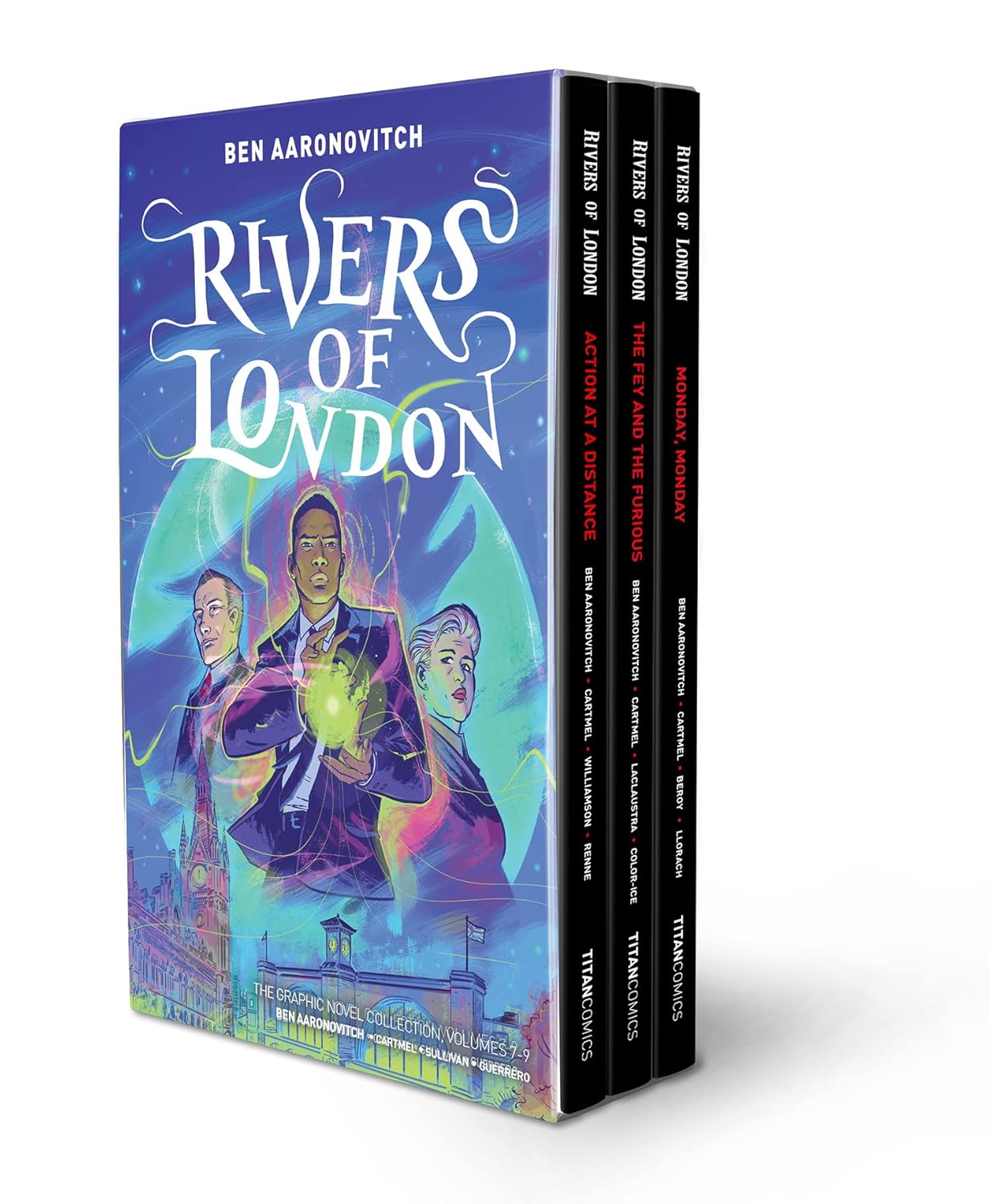 Rivers of London: 7-9 Slipcase Set (Graphic Novel) (Titan Comics)
Rivers of London: 7-9 Slipcase Set (Graphic Novel) (Titan Comics)