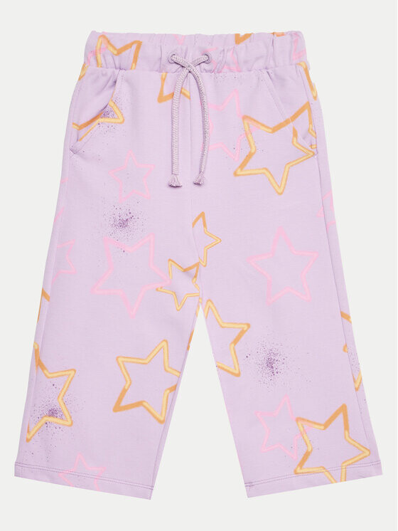 Спортивные брюки свободного кроя United Colors Of Benetton, фиолетовый 
Спортивные брюки свободного кроя United Colors Of Benetton, фиолетовый