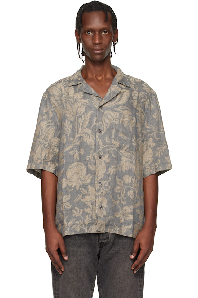 Hope Серая рубашка с коротким рукавом
Hope Серая рубашка с коротким рукавом