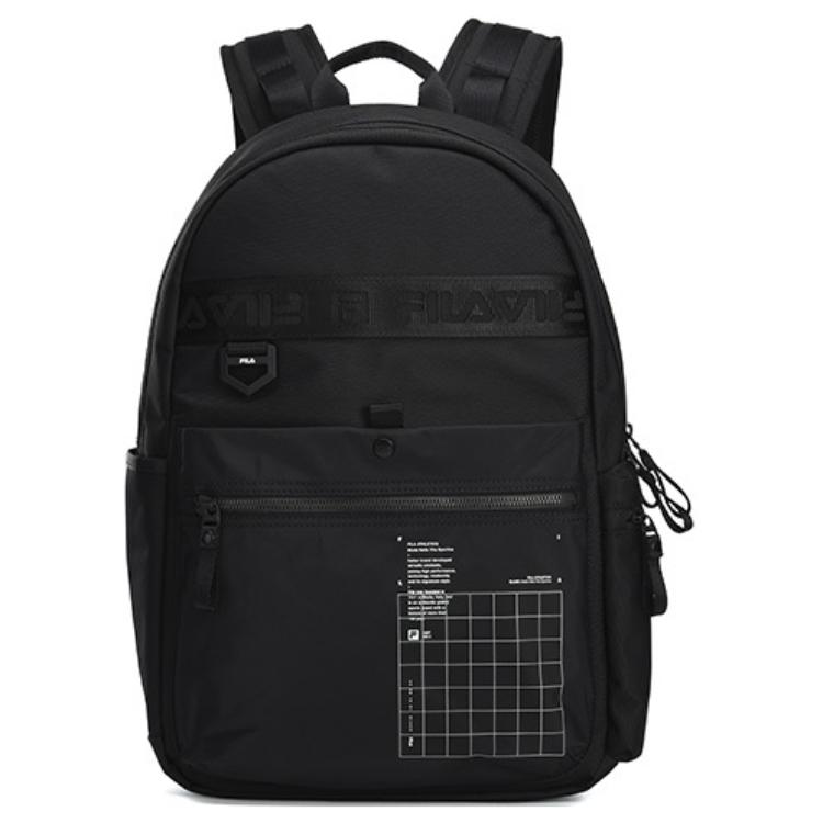 Фабричный рюкзак унисекс классический матовый черный FILA
Фабричный рюкзак унисекс классический матовый черный FILA