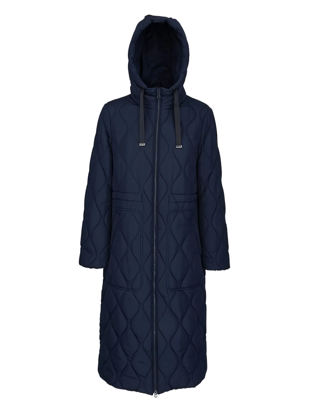 Пуховик с капюшоном Geox, синий 
Пуховик с капюшоном Geox, синий