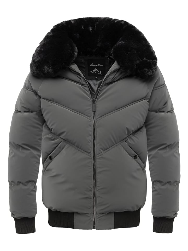 Зимняя куртка AUGUSTA темно-серого цвета Amaci&Sons
Зимняя куртка AUGUSTA темно-серого цвета Amaci&Sons