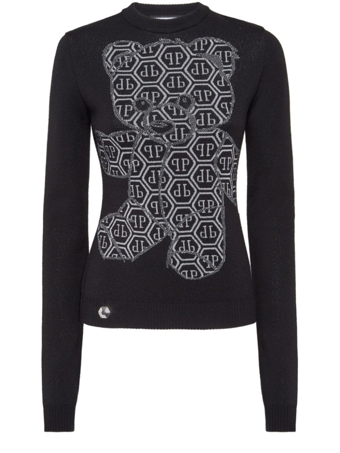 Philipp Plein джемпер с нашивками, черный
Philipp Plein джемпер с нашивками, черный