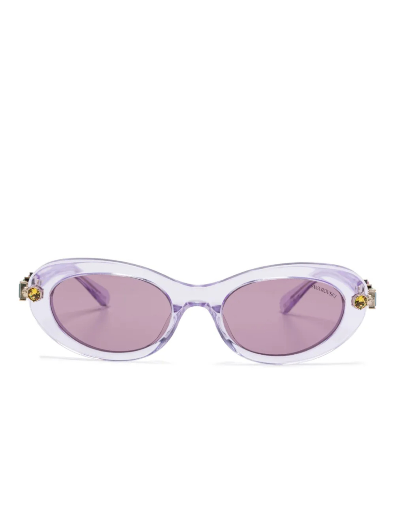Солнцезащитные очки, украшенные кристаллами Swarovski, фиолетовый
Солнцезащитные очки, украшенные кристаллами Swarovski, фиолетовый