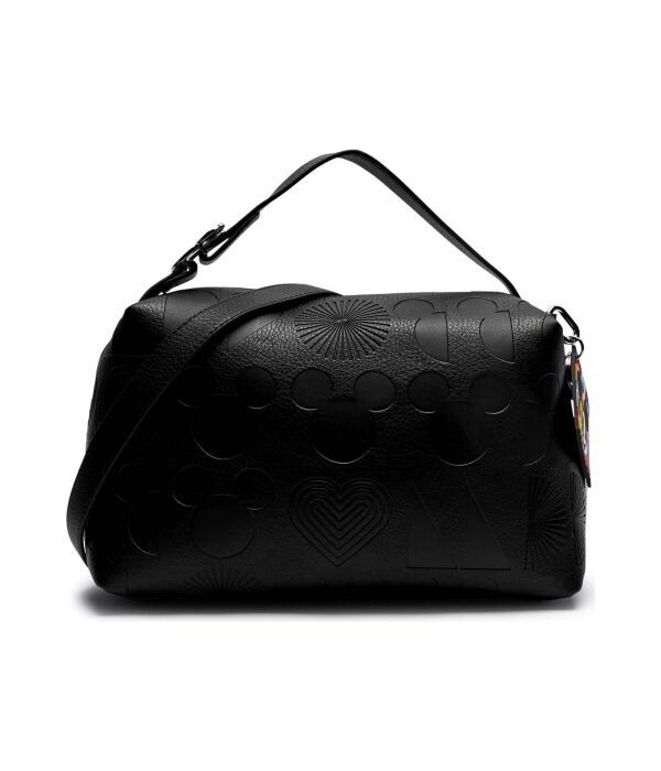 Сумка через плечо Desigual x Disney бергамо Desigual, черный 
Сумка через плечо Desigual x Disney бергамо Desigual, черный