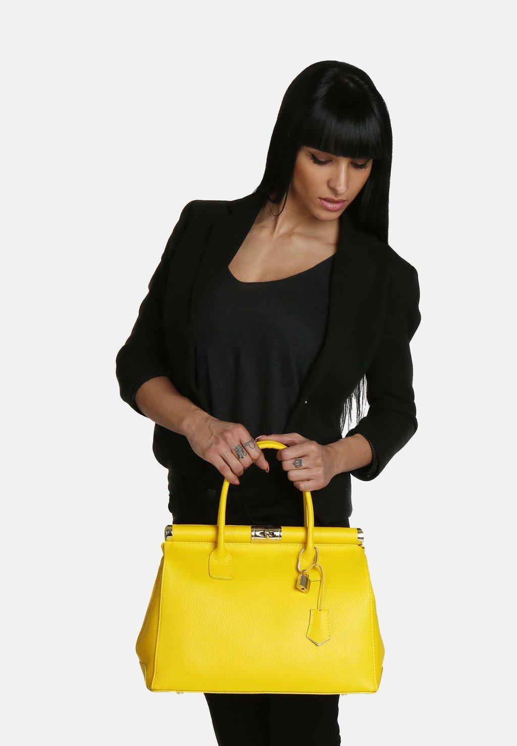 Сумка CHICCA BORSE, желтый
Сумка CHICCA BORSE, желтый