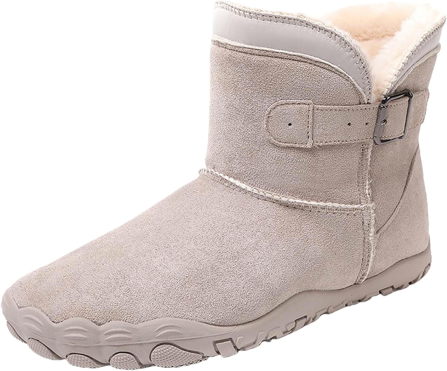 Ботинки для женщин и мужчин, зимние, с искусственным мехом, с флисовой подкладкой, снежные ботинки, пушистые, теплые, для походов, высокие, с пряжкой, на щиколотку, с закругленным носком, короткие ботильоны для прогулок на улице Generic, серый
Ботинки для женщин и мужчин, зимние, с искусственным мехом, с флисовой подкладкой, снежные ботинки, пушистые, теплые, для походов, высокие, с пряжкой, на щиколотку, с закругленным носком, короткие ботильоны для прогулок на улице Generic, серый