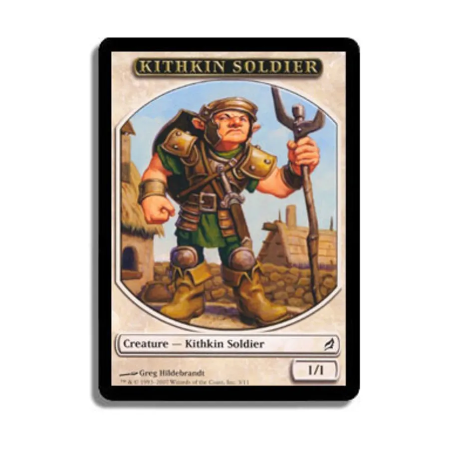 CCG Киткинский солдат – жетон (С), MTG - Lorwyn
CCG Киткинский солдат – жетон (С), MTG - Lorwyn