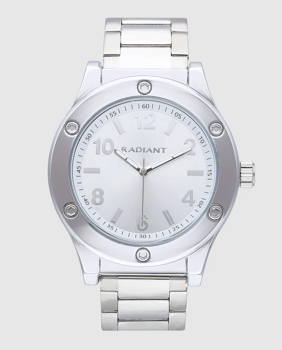 Мужские часы Marcello RA667201 из стали с серебряным ремешком Radiant, серебряный
Мужские часы Marcello RA667201 из стали с серебряным ремешком Radiant, серебряный