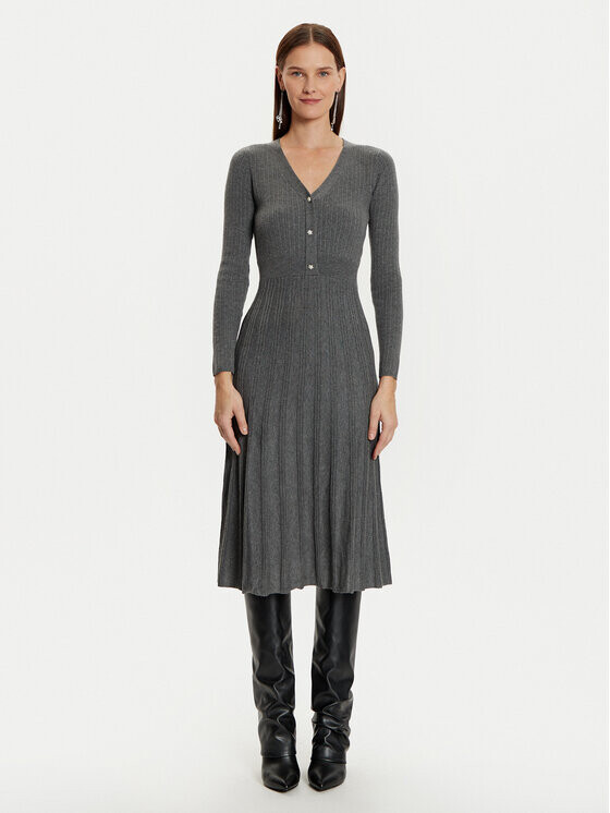 Трикотажное платье приталенного кроя Morgan, серый
Трикотажное платье приталенного кроя Morgan, серый