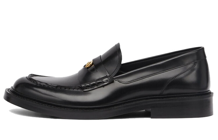 Кожаные мокасины с головой Медузы Versace, черный
Кожаные мокасины с головой Медузы Versace, черный