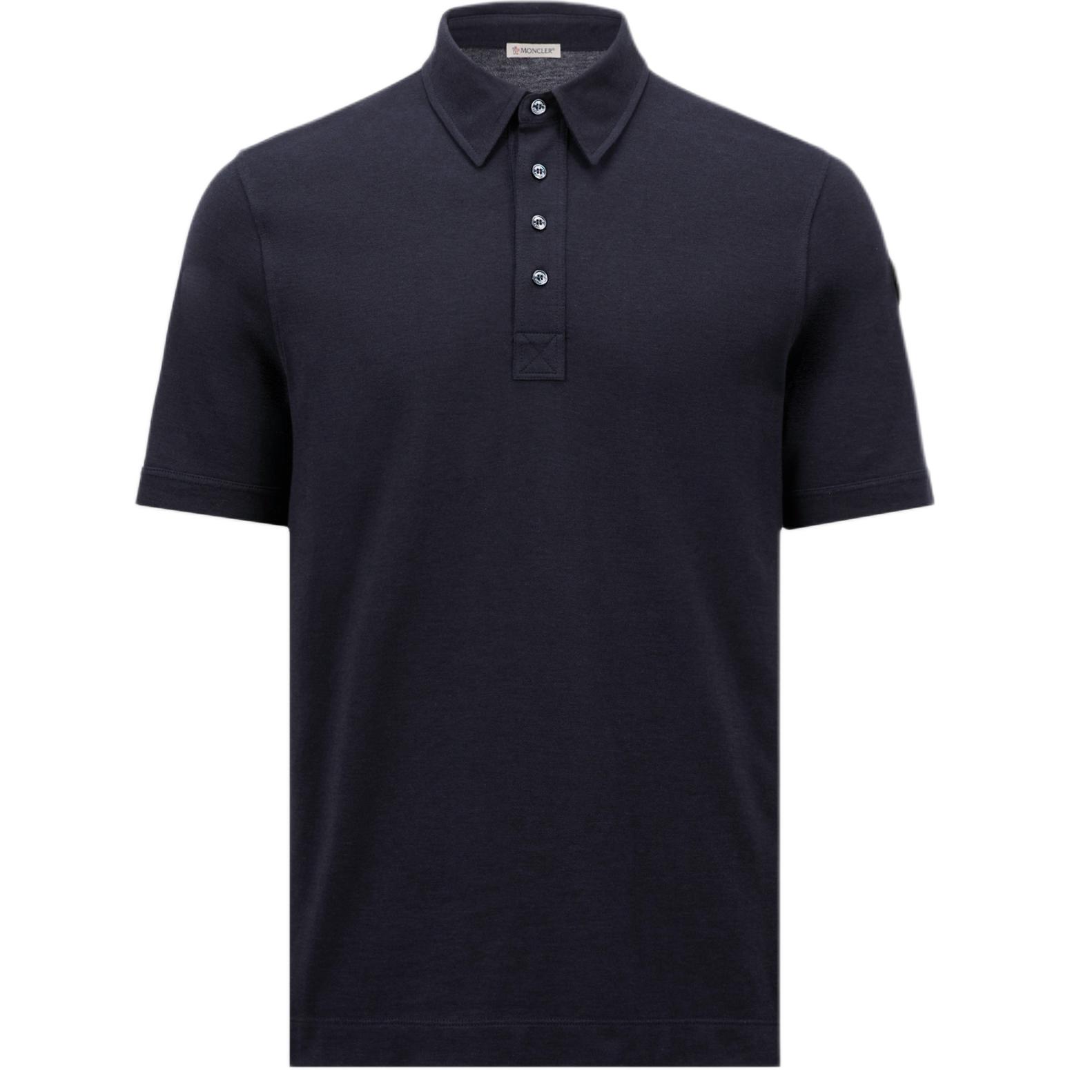 Поло с коротким рукавом и нашивкой с логотипом Moncler, синий
Поло с коротким рукавом и нашивкой с логотипом Moncler, синий