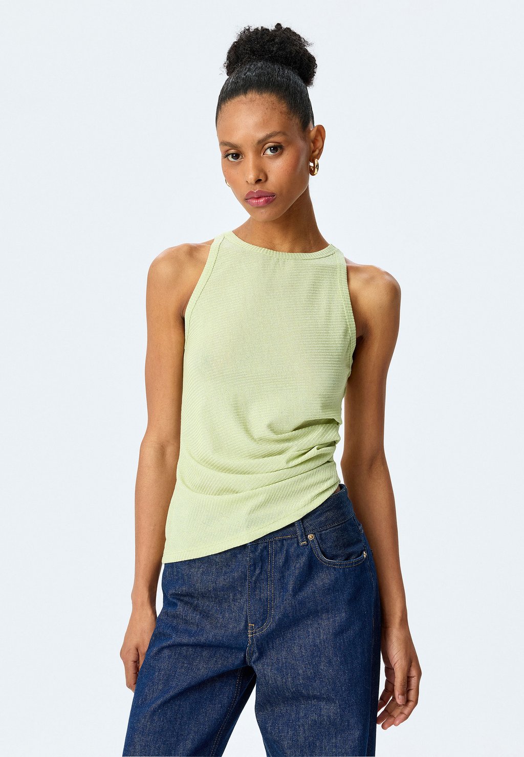 Топ SLEEVELESS Koton, зеленый
Топ SLEEVELESS Koton, зеленый