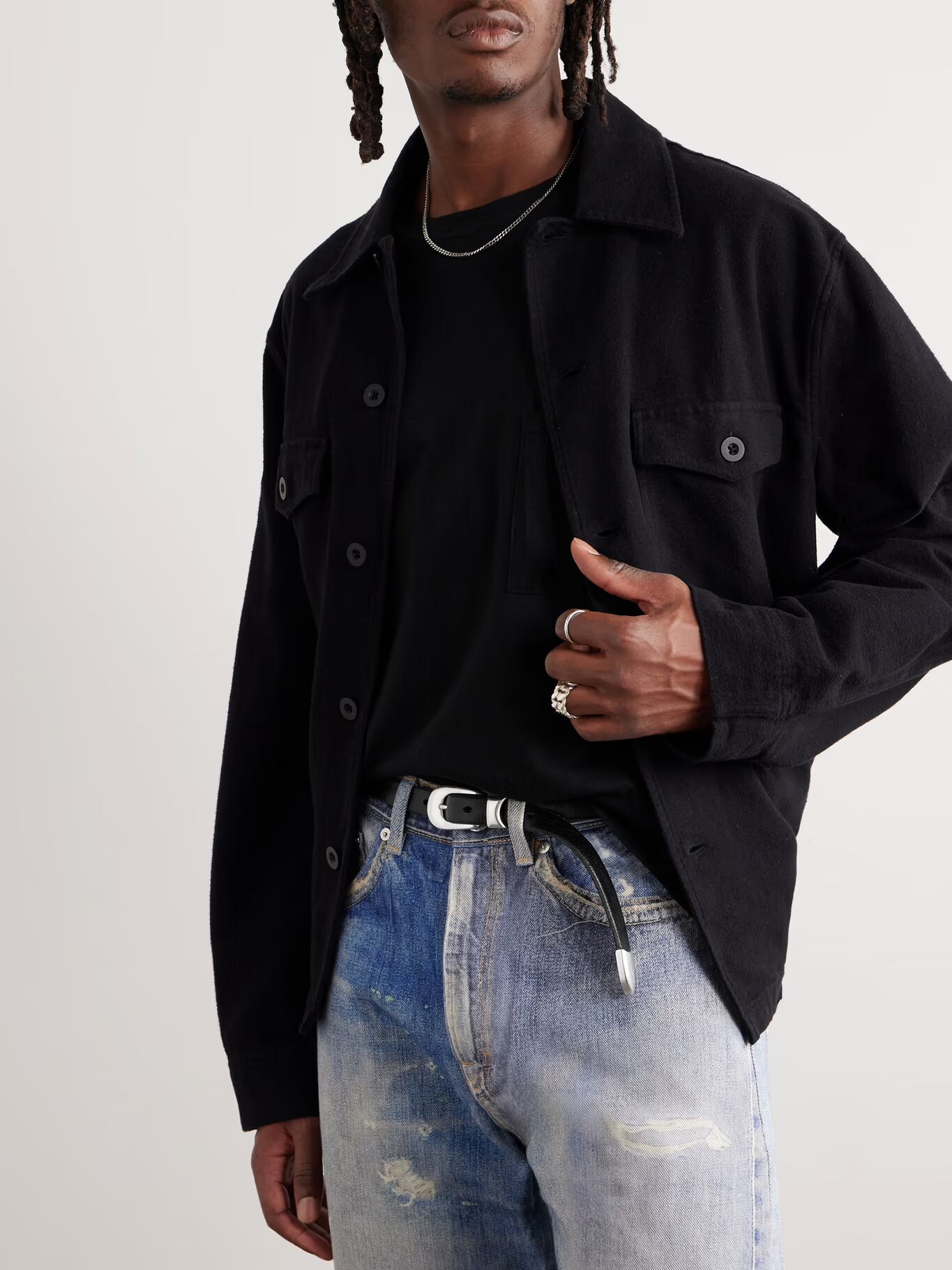 Кожаный ремень 2 см OUR LEGACY, черный
Кожаный ремень 2 см OUR LEGACY, черный