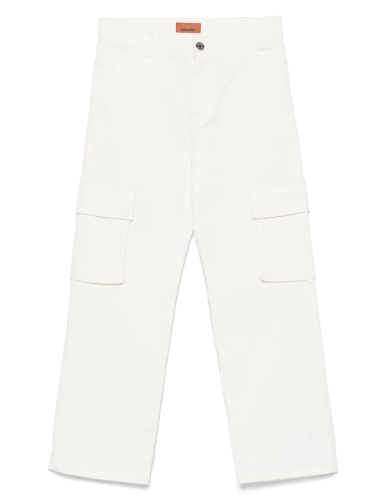 Джинсы с вышитым логотипом Missoni Kids, белый
Джинсы с вышитым логотипом Missoni Kids, белый