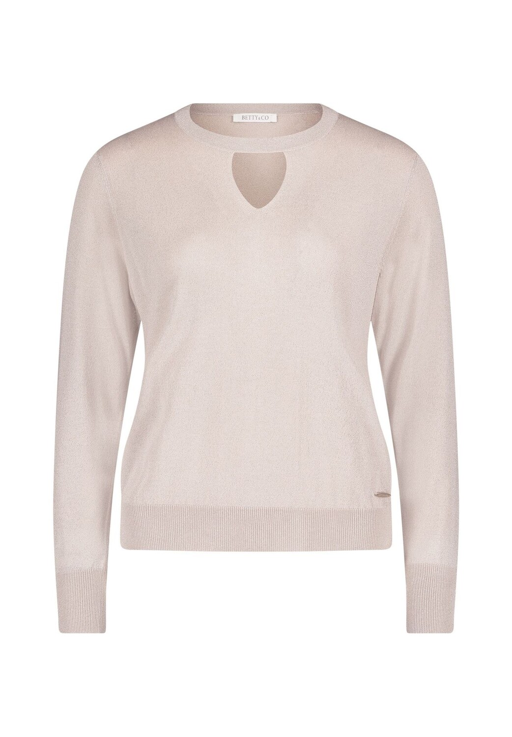 Вязаный свитер с люрексовой нитью BETTY & CO, серый
Вязаный свитер с люрексовой нитью BETTY & CO, серый