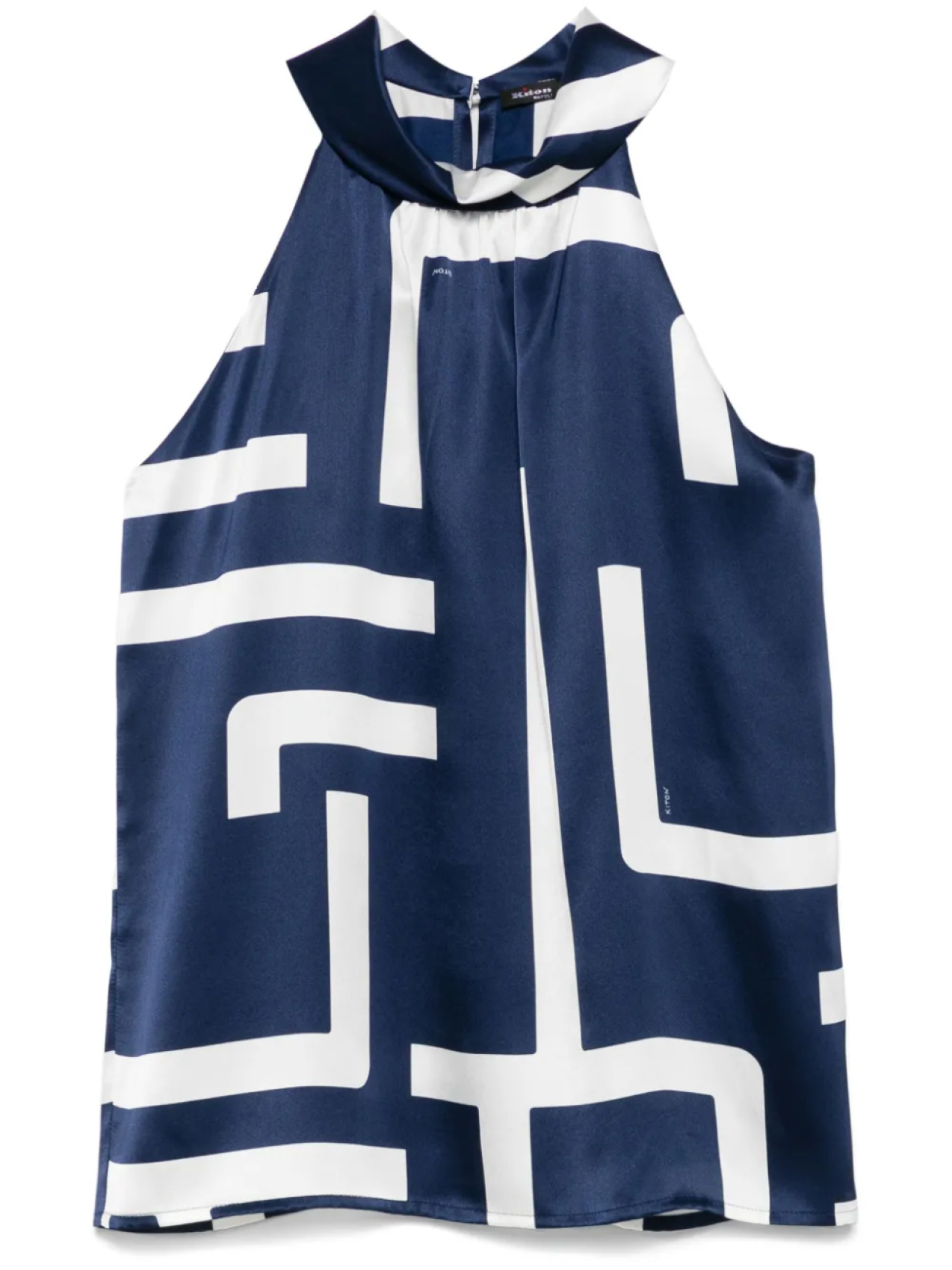 Шелковый топ Kiton, синий
Шелковый топ Kiton, синий