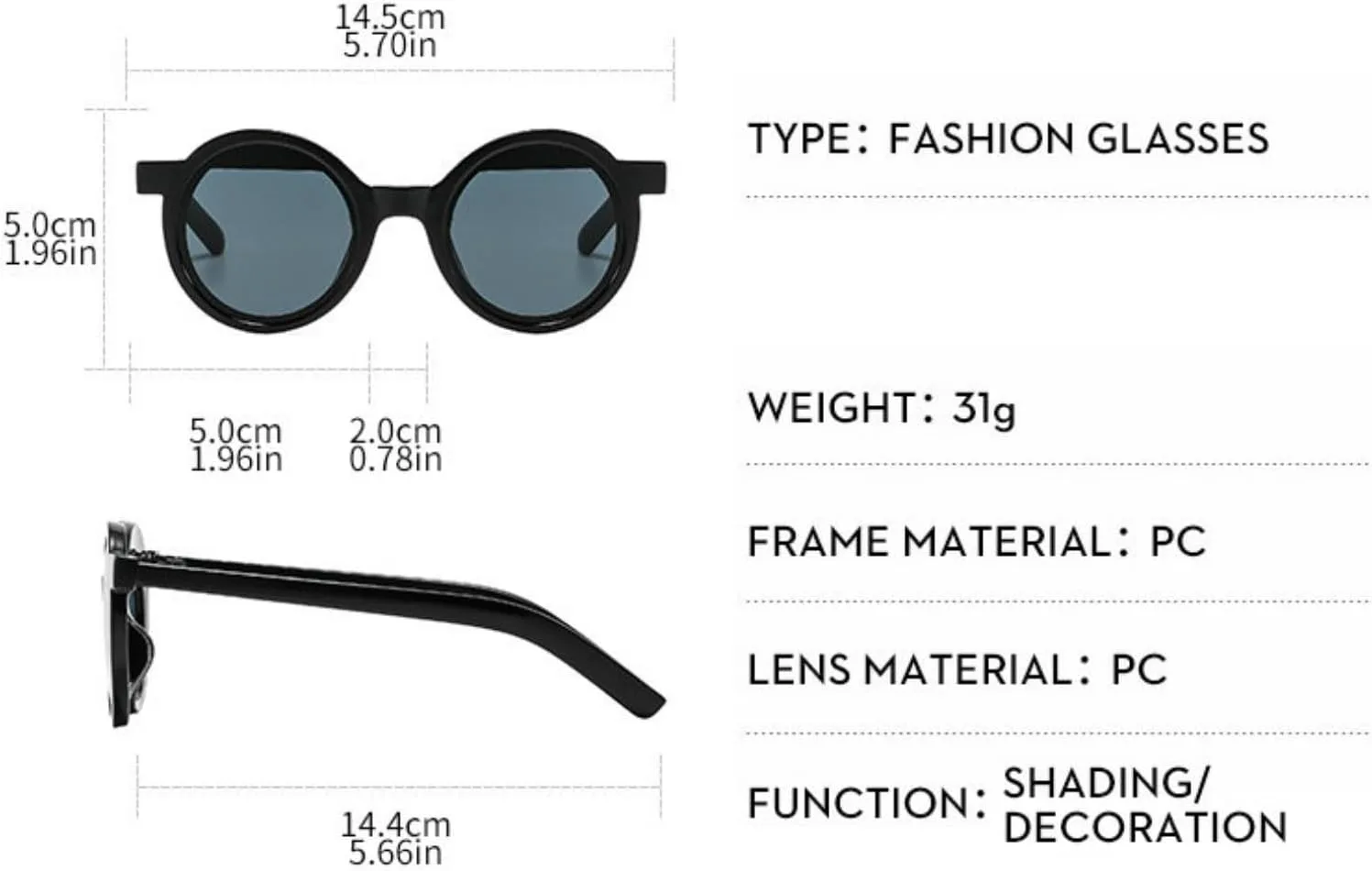 Винтажные геометрические круглые солнцезащитные очки Willochra для женщин, модные очки с градиентным переходом цвета, трендовые солнцезащитные очки UV400, C1
Винтажные геометрические круглые солнцезащитные очки Willochra для женщин, модные очки с градиентным переходом цвета, трендовые солнцезащитные очки UV400, C1