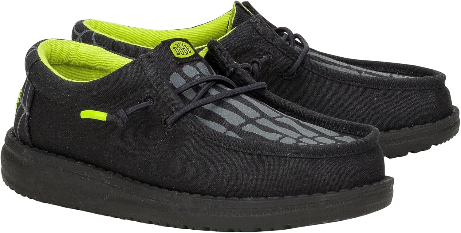 Детские кроссовки Hey Dude Mens Wally T Skeleton Feet Heydude, белый/черный
Детские кроссовки Hey Dude Mens Wally T Skeleton Feet Heydude, белый/черный