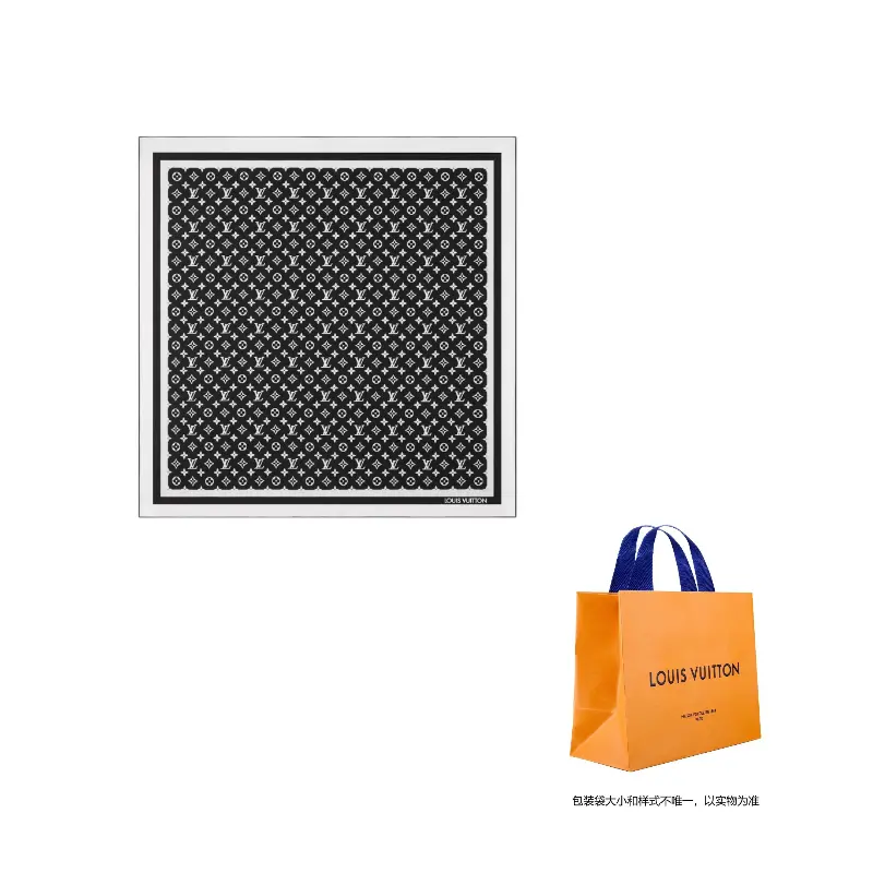 LOUIS VUITTON Шёлковый шарф Mulberry чёрный, Black
LOUIS VUITTON Шёлковый шарф Mulberry чёрный, Black