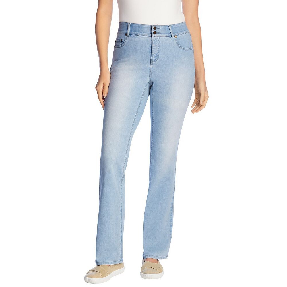 Женские джинсы больших размеров для миниатюрных Secret Solutions, разглаживающие животик джинсы Bootcut Woman Within, цвет Light Wash Sanded
Женские джинсы больших размеров для миниатюрных Secret Solutions, разглаживающие животик джинсы Bootcut Woman Within, цвет Light Wash Sanded