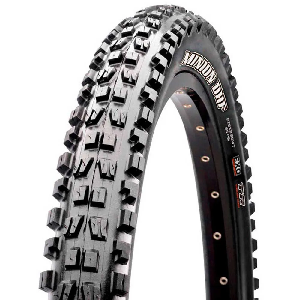 Шина для горного велосипеда Maxxis Minion DHF 3CT/EXO+/TR 120 TPI Tubeless 29´´ x 2.60, черный
Шина для горного велосипеда Maxxis Minion DHF 3CT/EXO+/TR 120 TPI Tubeless 29´´ x 2.60, черный