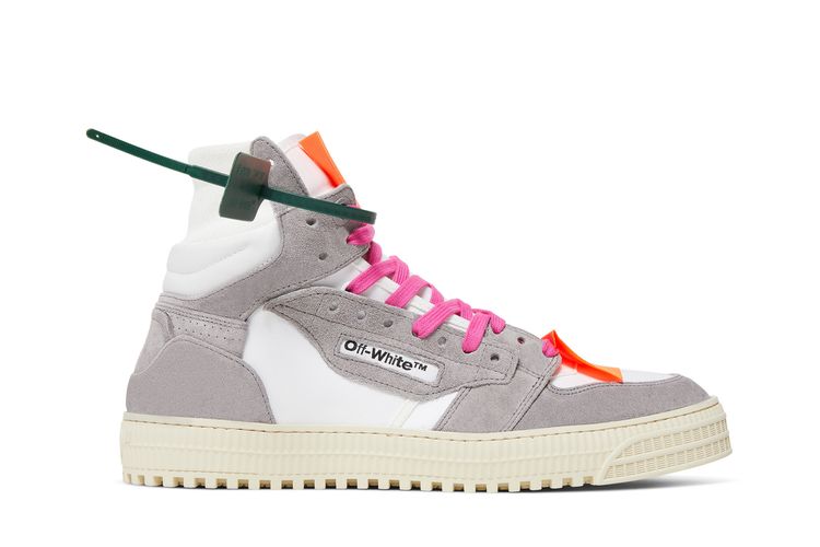 Кроссовки Off-White Off-Court 3.0 High 'White Grey', серый 
Кроссовки Off-White Off-Court 3.0 High 'White Grey', серый