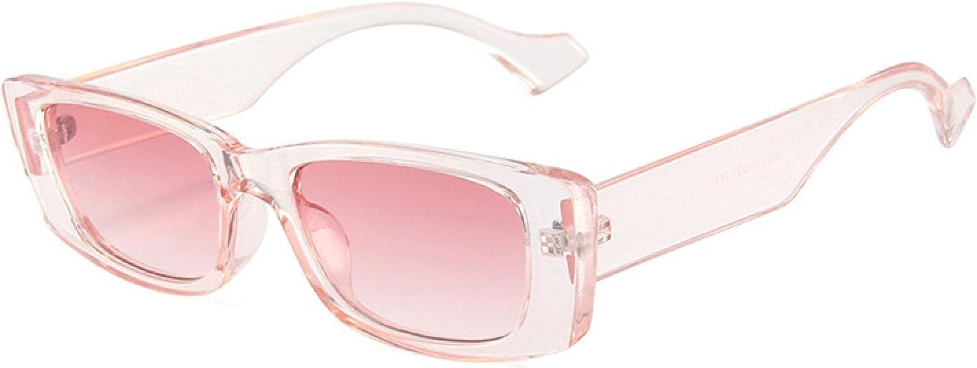 Ретро маленькие прямоугольные солнцезащитные очки для женщин, популярная мода, конфетные цвета, мужские солнцезащитные очки с защитой от УФ-излучения UV400 VVTWSSW, Clear Pink
Ретро маленькие прямоугольные солнцезащитные очки для женщин, популярная мода, конфетные цвета, мужские солнцезащитные очки с защитой от УФ-излучения UV400 VVTWSSW, Clear Pink