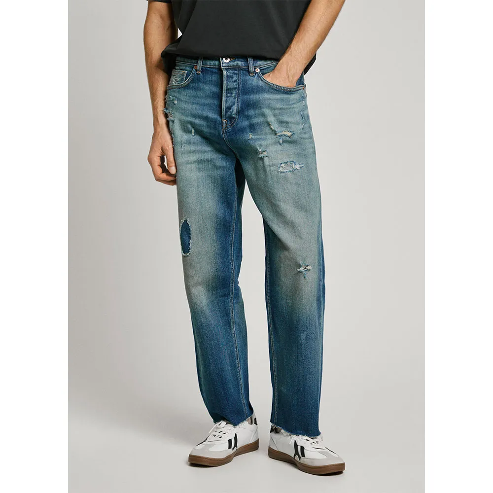 Джинсы Pepe Barrel, синий
Джинсы Pepe Barrel, синий