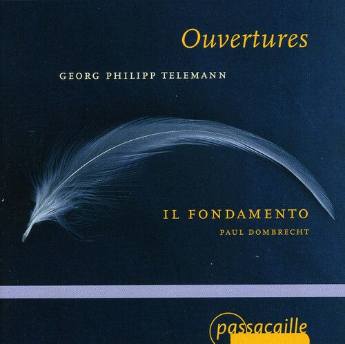 CD диск Telemann / Il Fondamento / Dombrecht: Overtures
CD диск Telemann / Il Fondamento / Dombrecht: Overtures