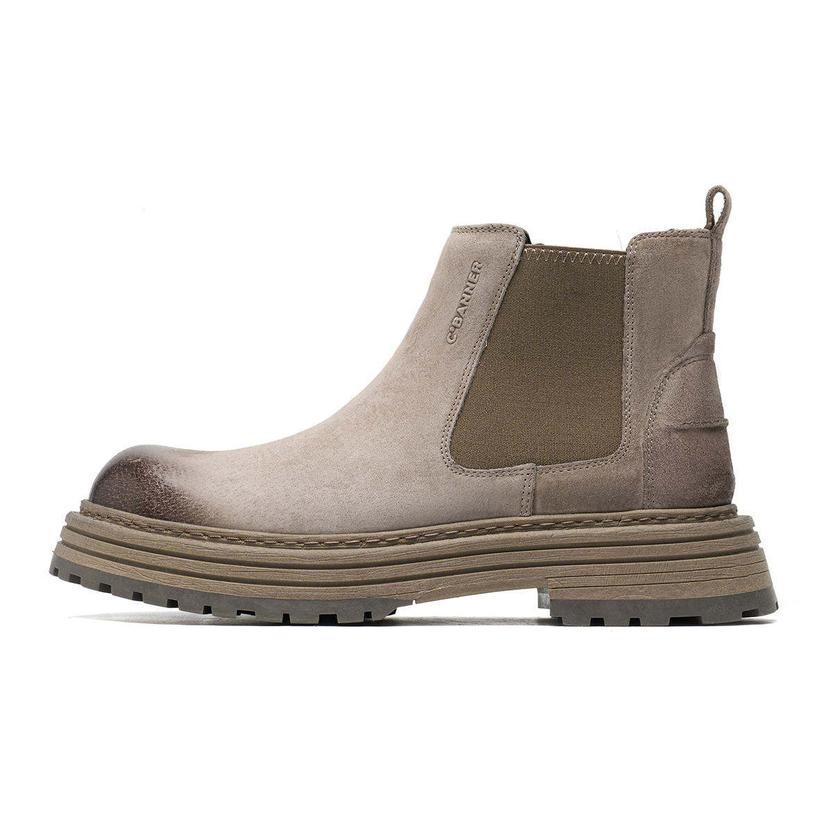 C°BANNER Короткие мужские ботинки челси цвета хаки
C°BANNER Короткие мужские ботинки челси цвета хаки