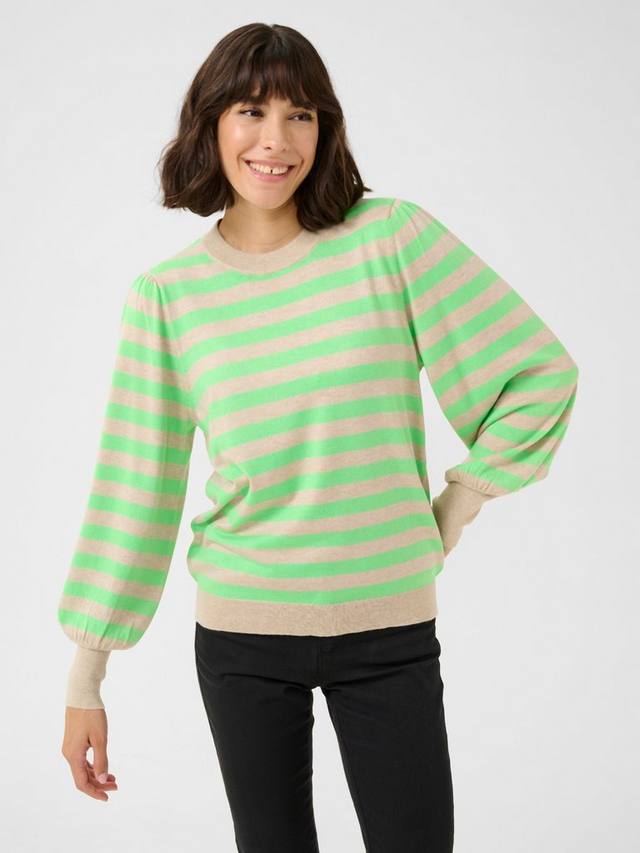 Джемпер в полоску от лиззи KAFFE, цвет Feather Grey/Green
Джемпер в полоску от лиззи KAFFE, цвет Feather Grey/Green