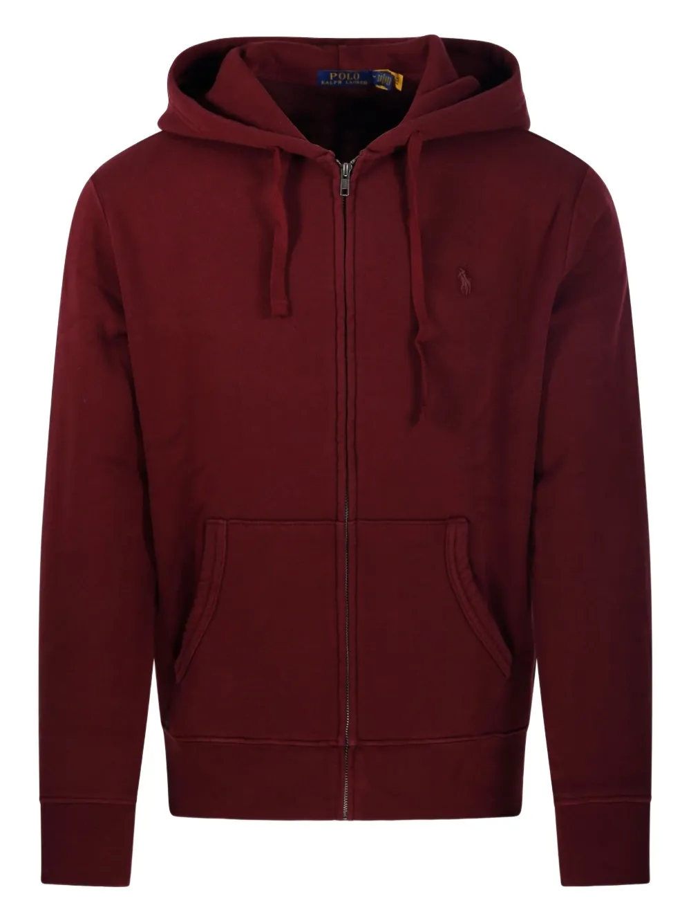 Худи на молнии Polo Ralph Lauren, красный 
Худи на молнии Polo Ralph Lauren, красный