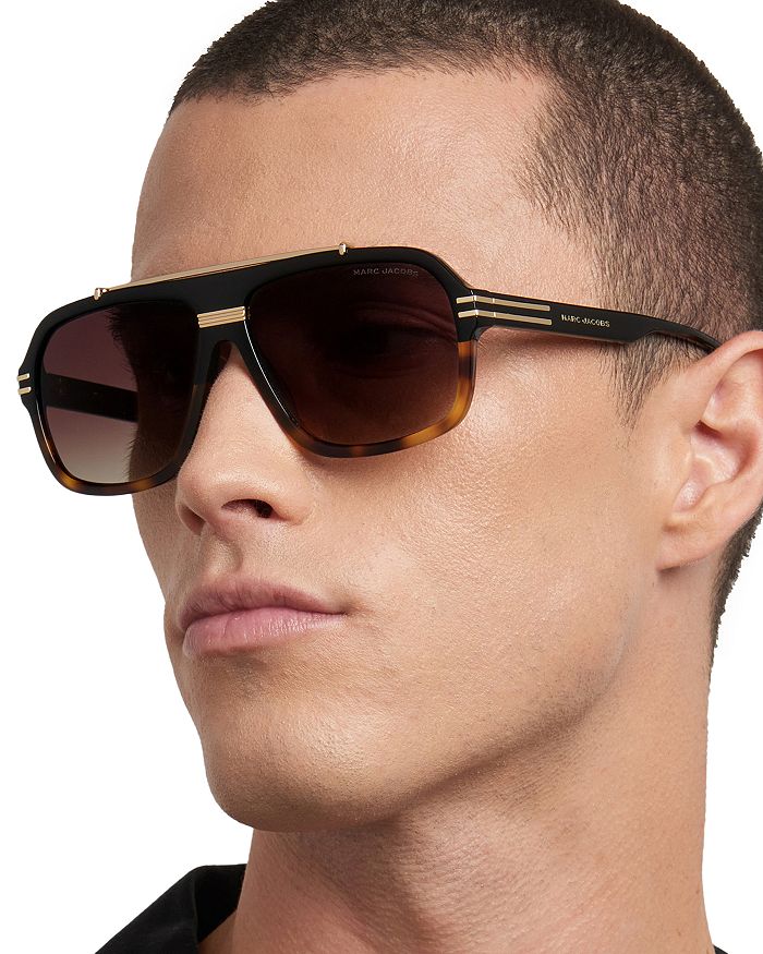 Прямоугольные солнцезащитные очки, 60 мм MARC JACOBS, черный
Прямоугольные солнцезащитные очки, 60 мм MARC JACOBS, черный