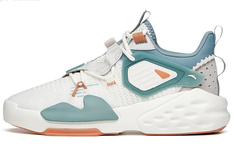 Кроссовки мужские Chunky средней высоты цвета слоновой кости/серо-зеленый/серый второй степени Anta 
Кроссовки мужские Chunky средней высоты цвета слоновой кости/серо-зеленый/серый второй степени Anta