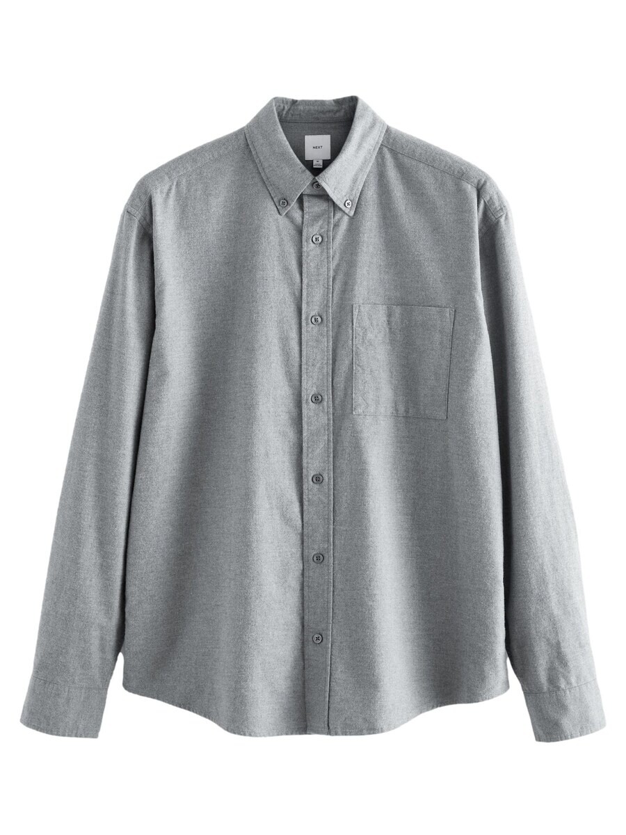 Повседневная рубашка Next Regular fit Button Up Shirt, серый
Повседневная рубашка Next Regular fit Button Up Shirt, серый