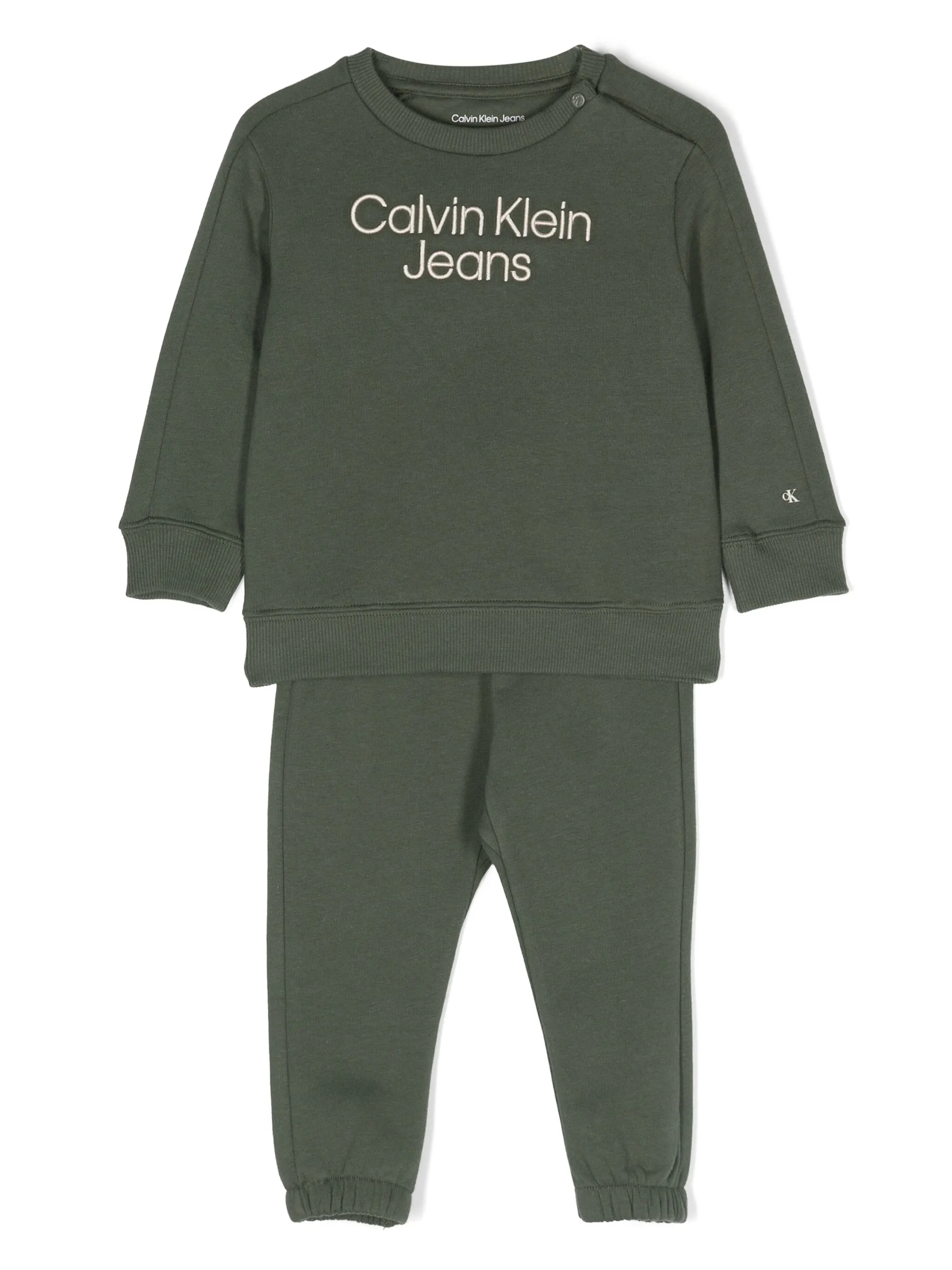 Спортивный костюм с вышитым логотипом Calvin Klein Kids, зеленый
Спортивный костюм с вышитым логотипом Calvin Klein Kids, зеленый