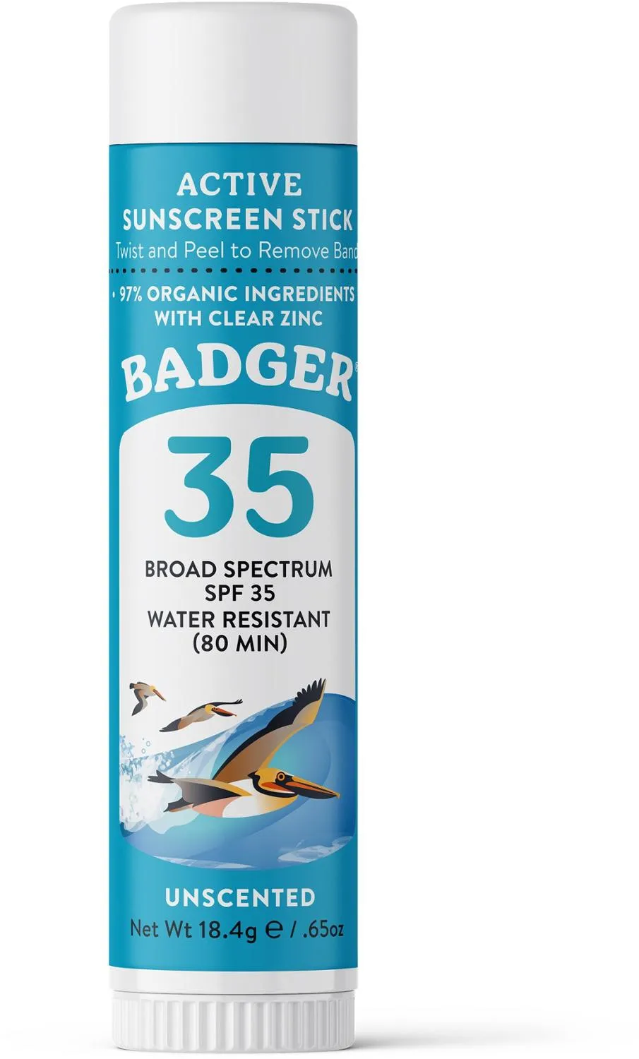 Минеральный стик для лица с SPF 35 Badger, None
Минеральный стик для лица с SPF 35 Badger, None