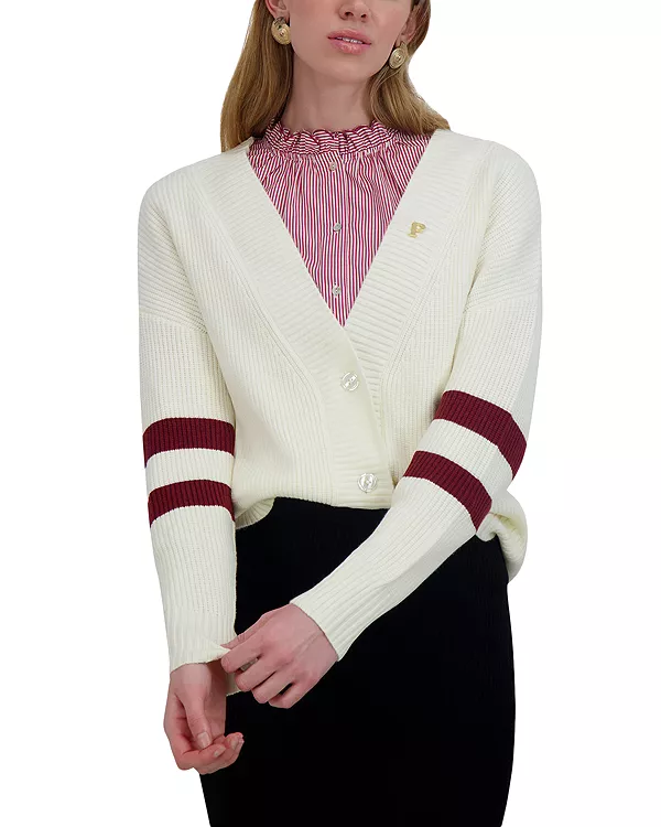 Объемный вязаный свитер крупной вязки Point, белый
Объемный вязаный свитер крупной вязки Point, белый