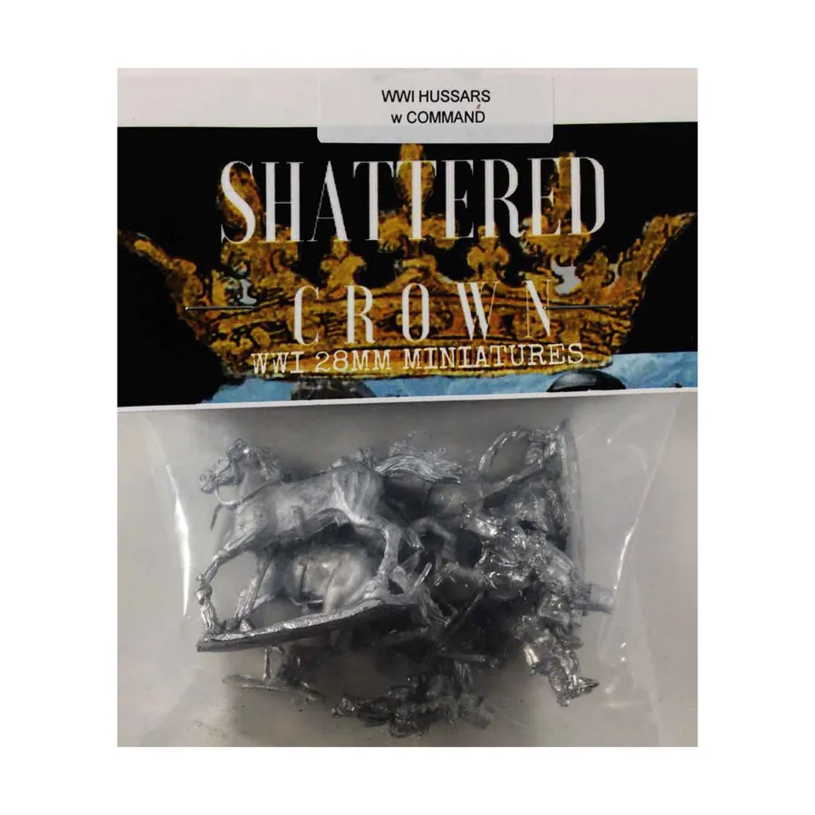 Французские гусары с командованием, WWI Shattered Crown Miniatures - French (28mm) 
Французские гусары с командованием, WWI Shattered Crown Miniatures - French (28mm)