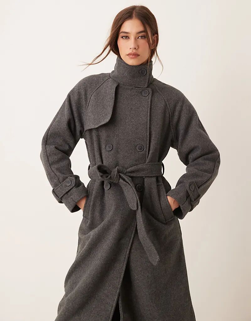 Пальто с воротником-стойкой и завязкой на талии серого цвета New Look, Серый, Пальто с воротником-стойкой и завязкой на талии серого цвета New Look
Пальто с воротником-стойкой и завязкой на талии серого цвета New Look, Серый, Пальто с воротником-стойкой и завязкой на талии серого цвета New Look