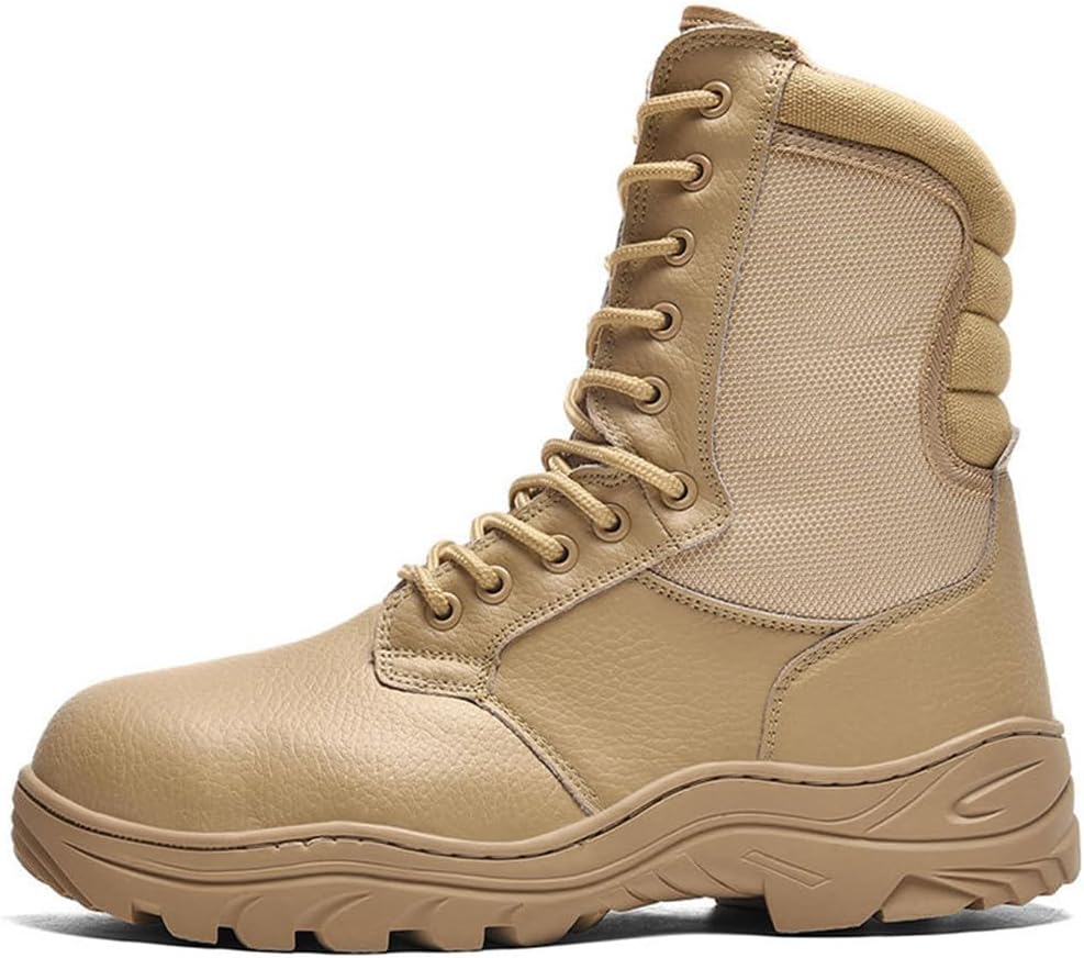 Мужские военные кожаные ботинки тактические пустынные боевые туфли, мужские ботинки с защитным носком из стали, ботинки до щиколотки Suwequest, 6 sand
Мужские военные кожаные ботинки тактические пустынные боевые туфли, мужские ботинки с защитным носком из стали, ботинки до щиколотки Suwequest, 6 sand