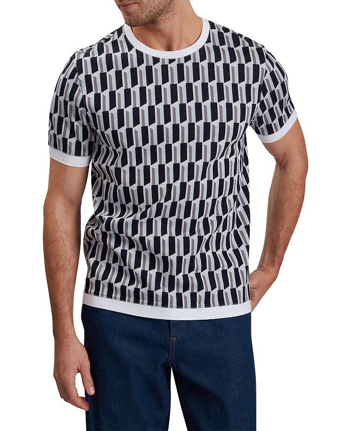 Марвинс Джаккард Футболка Ted Baker, синий
Марвинс Джаккард Футболка Ted Baker, синий