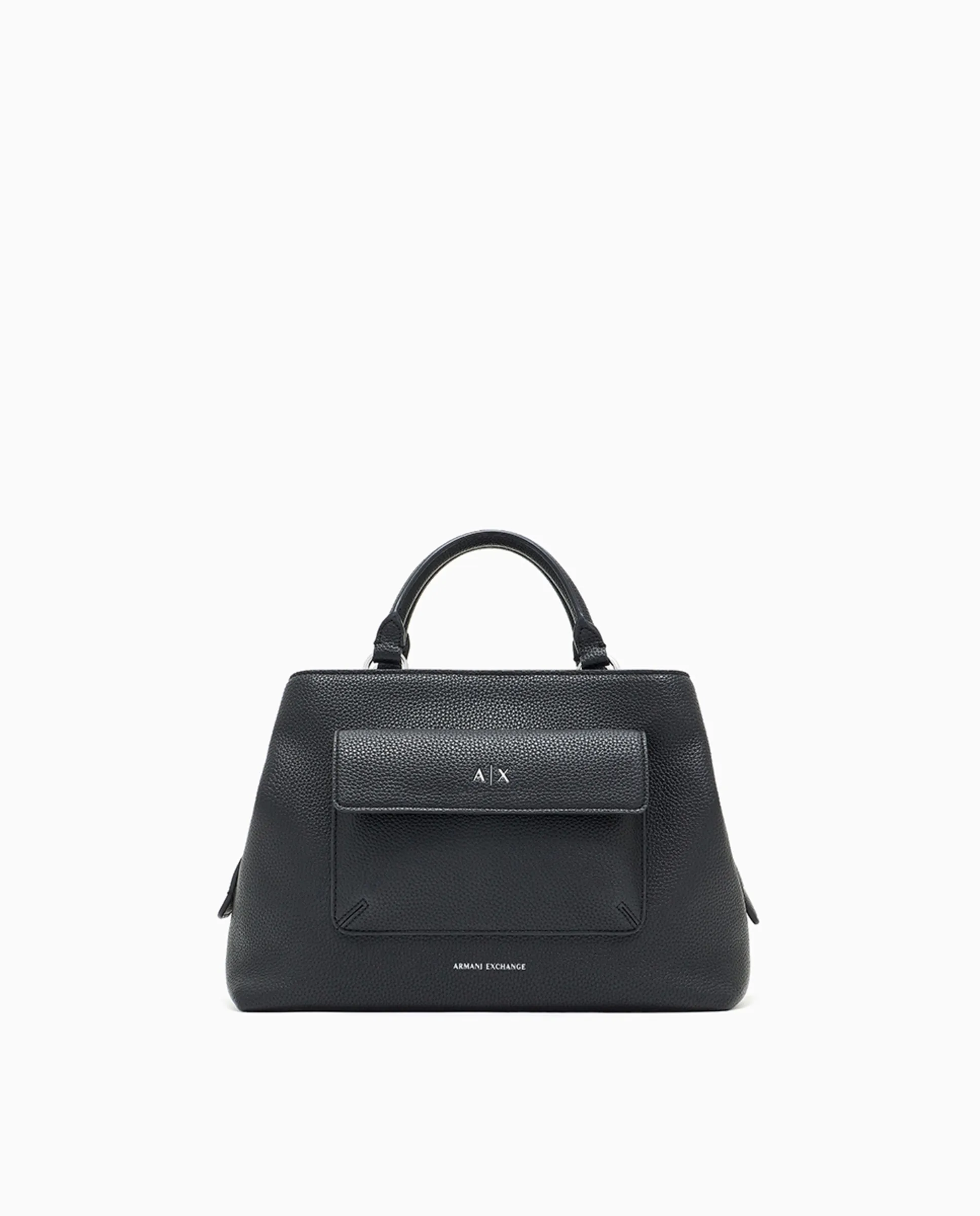 Женская сумка-тоут с ручками для рук и длинным регулируемым ремнем Armani Exchange, черный
Женская сумка-тоут с ручками для рук и длинным регулируемым ремнем Armani Exchange, черный