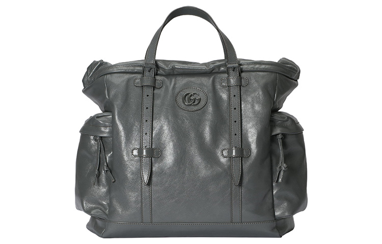 Кожаная наплечная сумка, кроссбод, мужская сумка серого цвета GUCCI
Кожаная наплечная сумка, кроссбод, мужская сумка серого цвета GUCCI