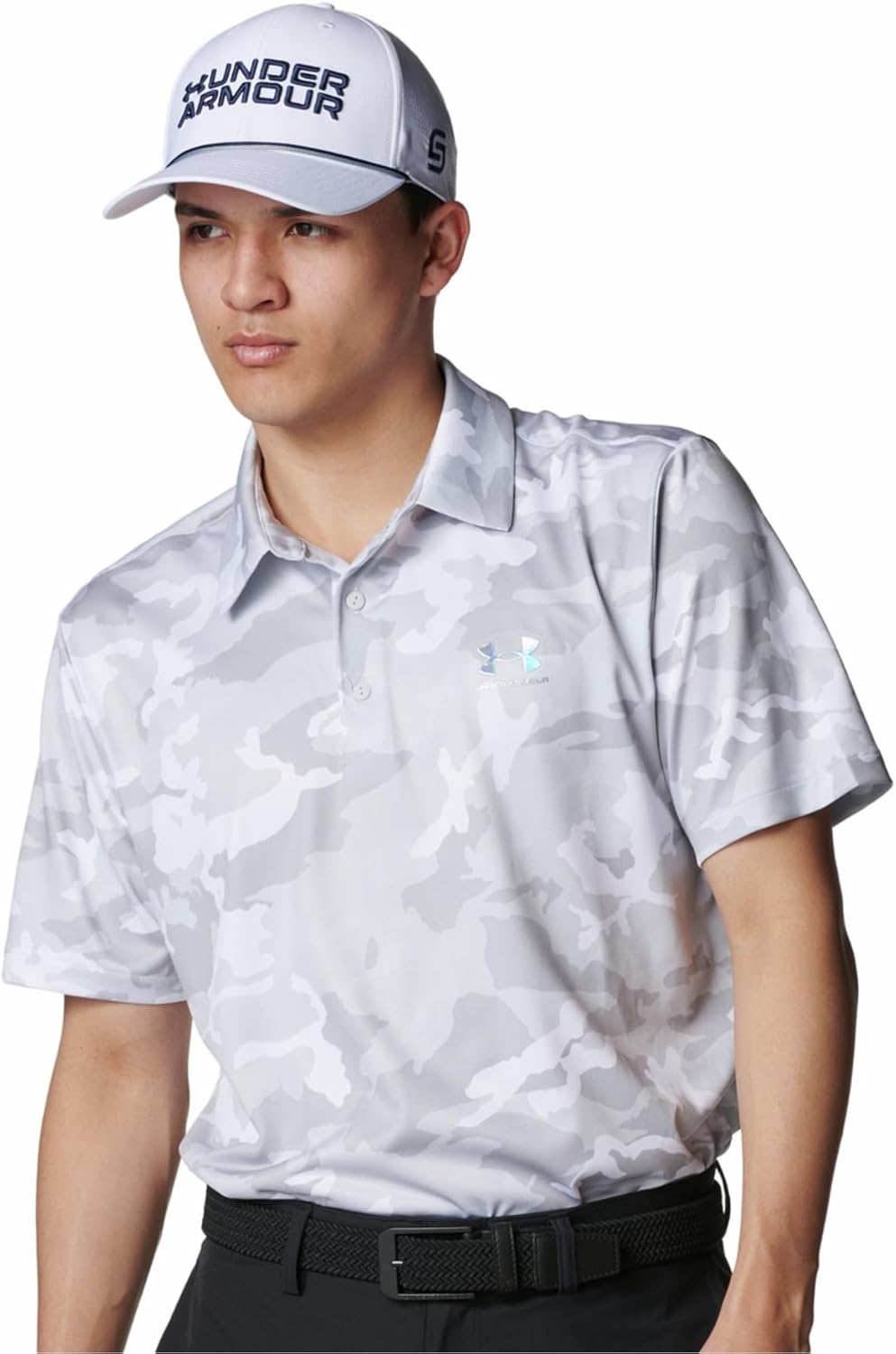 Мужская рубашка-поло для гольфа UNDER ARMOUR UA ArmorDry Camo, серый
Мужская рубашка-поло для гольфа UNDER ARMOUR UA ArmorDry Camo, серый