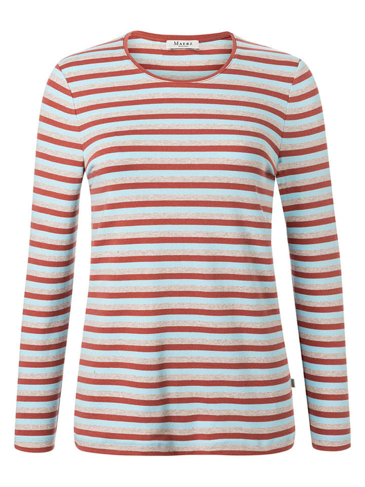 Maerz Muenchen Футболка с длинными рукавами серого/коричневого/светло-голубого цвета
Maerz Muenchen Футболка с длинными рукавами серого/коричневого/светло-голубого цвета