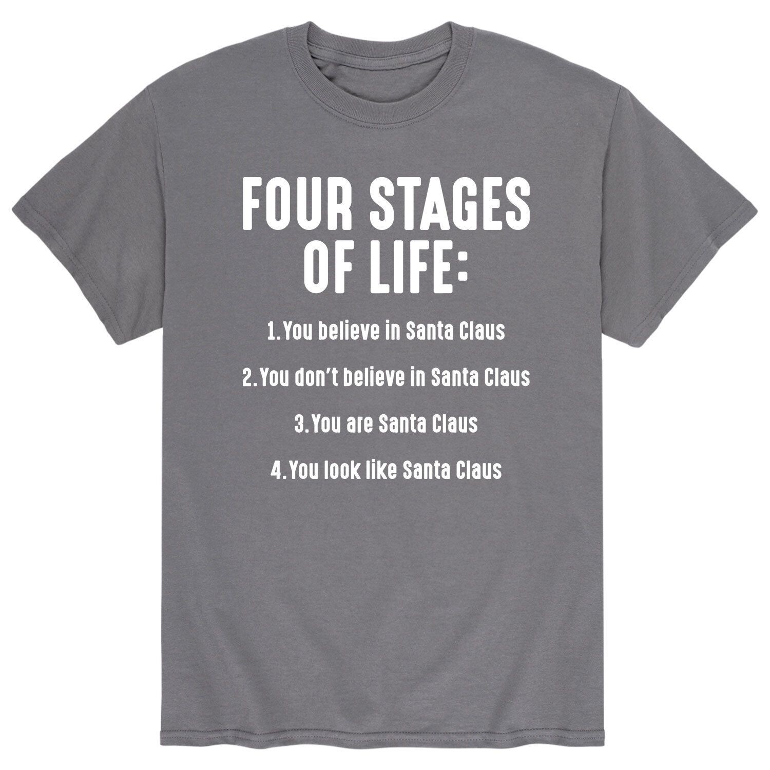 Мужская футболка «Четыре этапа жизни» Licensed Character
Мужская футболка «Четыре этапа жизни» Licensed Character